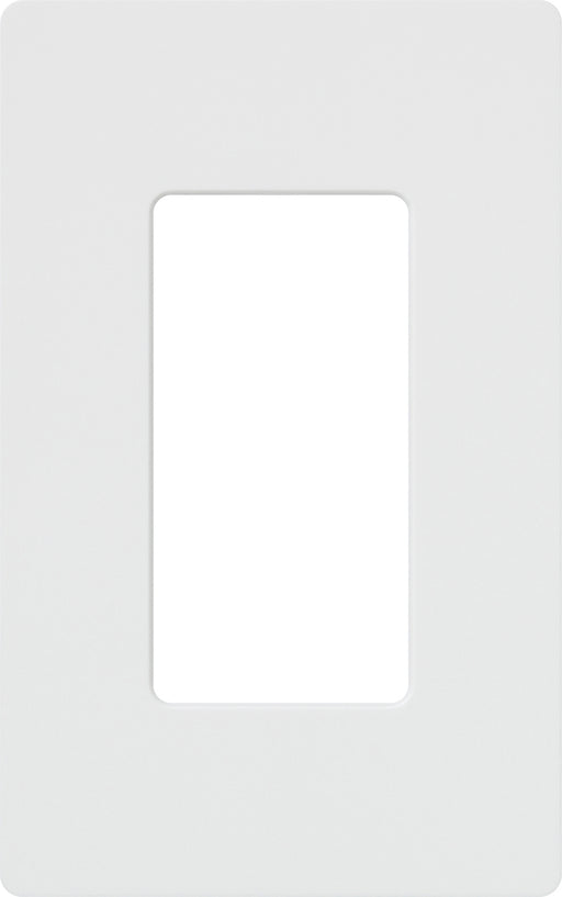 Lutron Claro Wall Plate 1-Gang White (CW-1-WH)