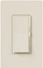 Lutron Diva 1.5A 3-Way Light Almond Clamshell With Faceplate (DVWFSQ-FH-LA)