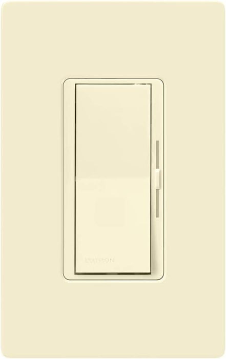 Lutron Diva 150W LED 3-Way Almond Clamshell With Faceplate (DVWCL-153PH-AL)