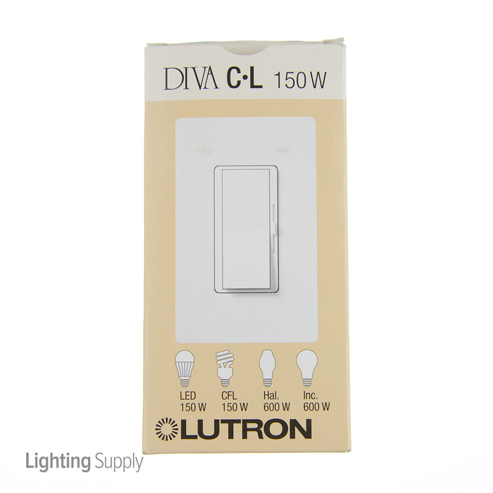 Lutron Diva 150W LED 3-Way Almond (DVCL-153P-AL)