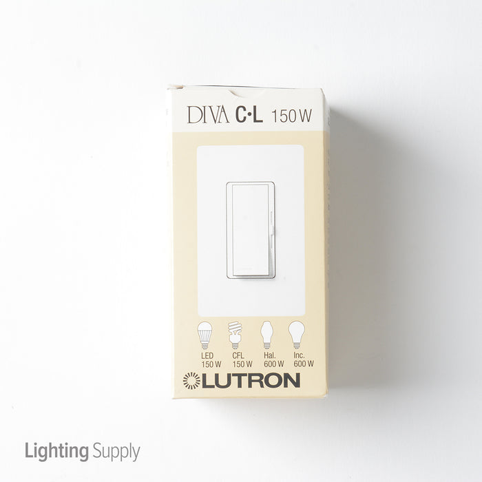 Lutron Diva 150W LED 3-Way Black (DVCL-153P-BL)