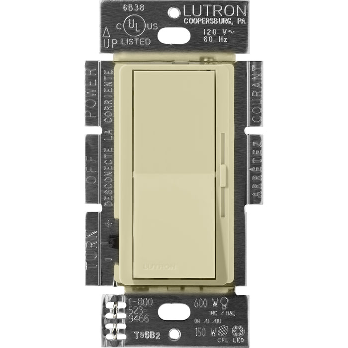 Lutron Diva Controls For 0-10V LED Drivers And Fluorescent Ballasts 120-277V Single-Pole/3-Way 8A Sage (DVSCSTV-SA)