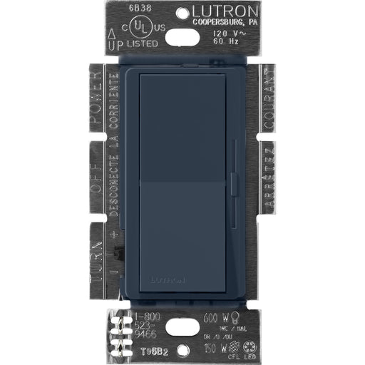 Lutron Diva Controls For 0-10V LED Drivers And Fluorescent Ballasts 120-277V Single-Pole/3-Way Deep Sea (DVSCSTV-DE)