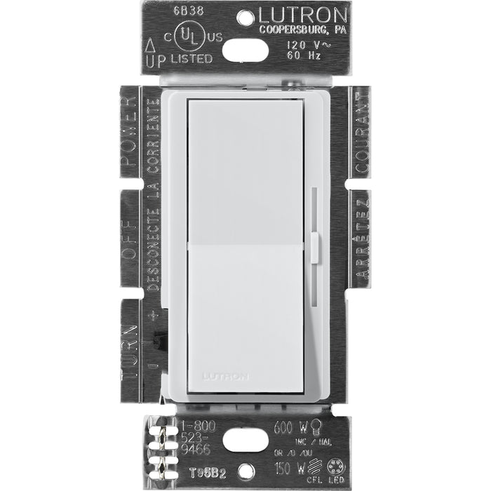 Lutron Diva Controls For 0-10V LED Drivers And Fluorescent Ballasts 120-277V Single-Pole/3-Way Mist (DVSCSTV-MI)