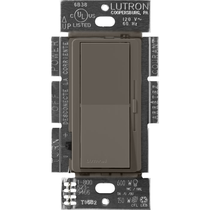 Lutron Diva Controls For 0-10V LED Drivers And Fluorescent Ballasts - Power Pack Required Truffle (DVSCTV-TF)