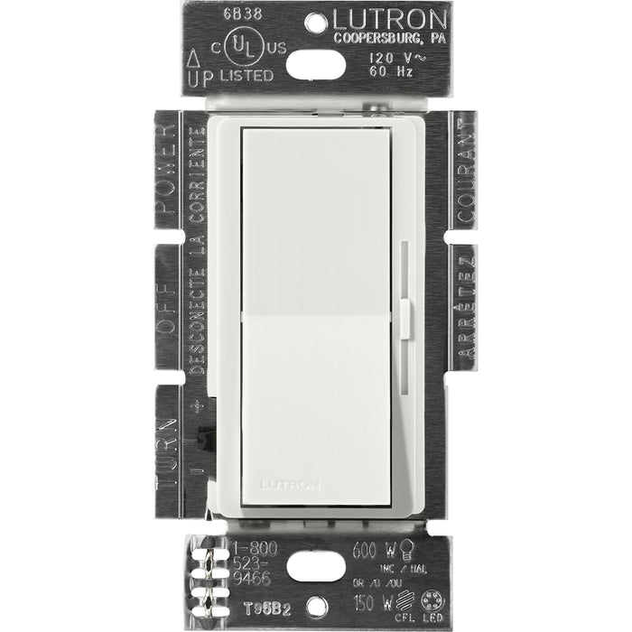 Lutron Diva LED+ Dimmer 150W Single Pole/3-Way Lunar Gray (DVSCCL-153P-LG)