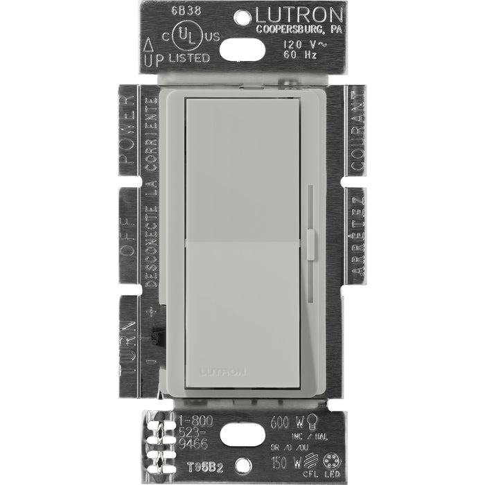 Lutron Diva LED+ Dimmer 150W Single Pole/3-Way Pebble (DVSCCL-153P-PB)