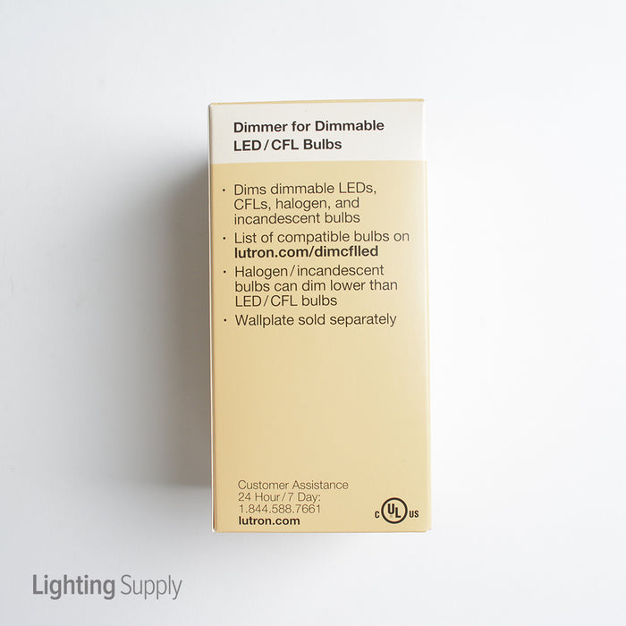 Lutron Diva 150W LED 3-Way White (DVCL-153P-WH)