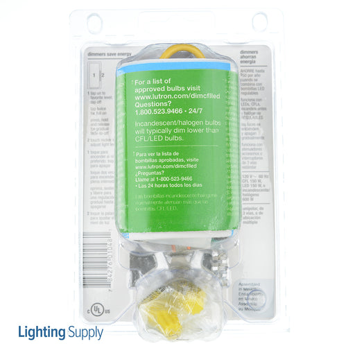 Lutron Maestro 150W LED Multi-Location Light Almond Clamshell (MACL-153MH-LA)