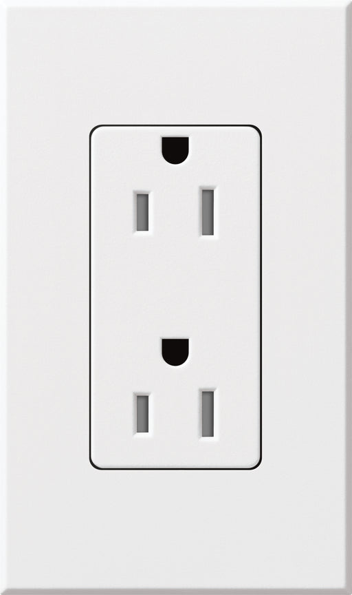 Lutron Architectural 15A Receptacle Tamper-Resistant White (NTR-15-TR-WH)