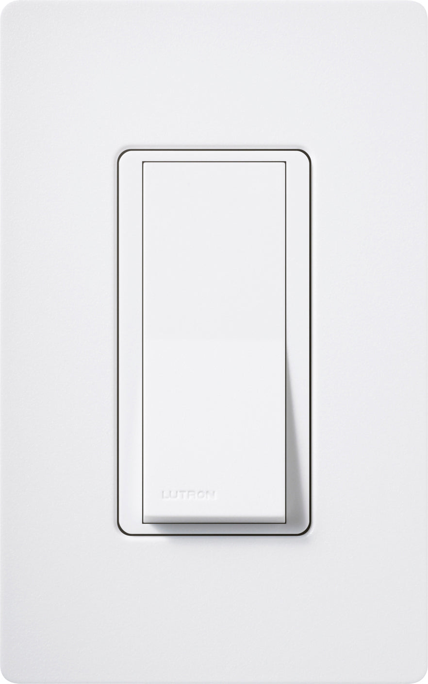 Lutron SC-1PS-SW 15A Switch Single-Pole Snow — Lighting Supply