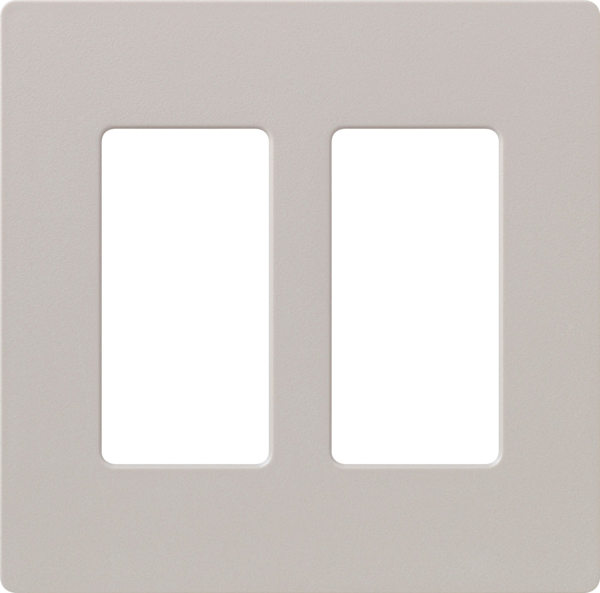 Lutron SC-2-TP Wall Plate 2-Gang Taupe — Lighting Supply