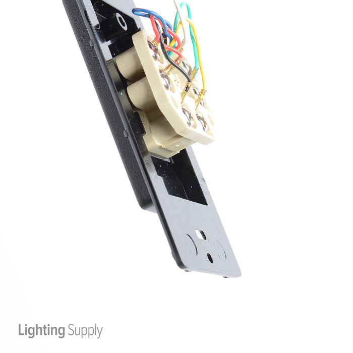 Lutron Satin Phone Jack Midnight (SC-PJ-MN)