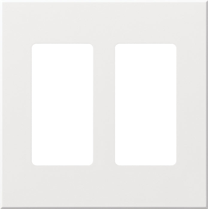 Lutron Vareo Wall Plate 2-Gang Accessory White (VWP-2R-WH)