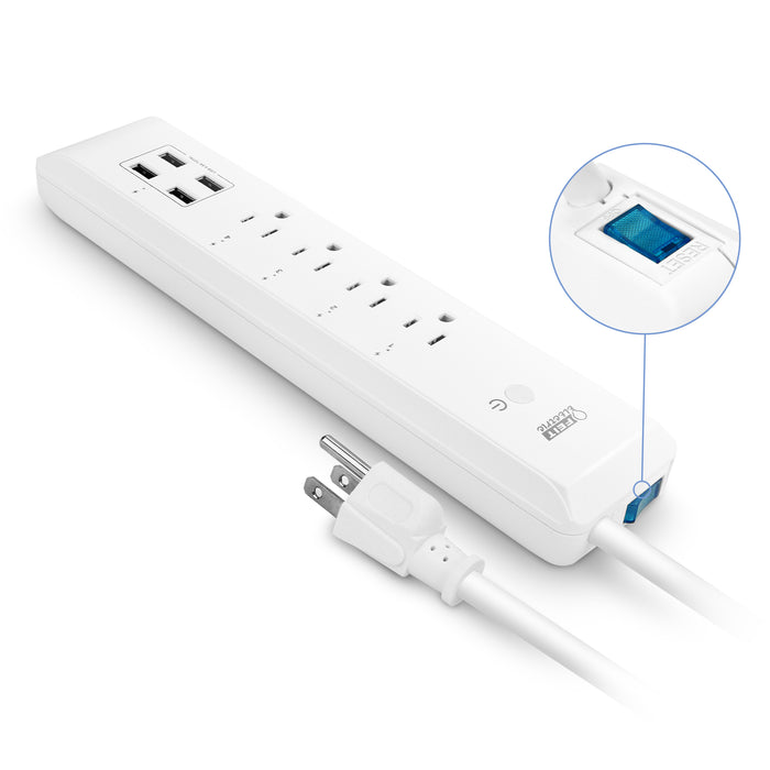 Feit Electric Smart Wi-Fi 4-Outlet Power Strip (POWERSTRIP/WIFI)