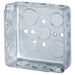 MORRIS 4 Inch Drawn And Welded Steel Box With 1/2 And 3/4 Inch Knockouts (M192D)
