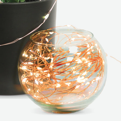 Feit Electric 30 Foot Warm White Copper Wire Fairy String Lights (FY30-100/WW/CPR)