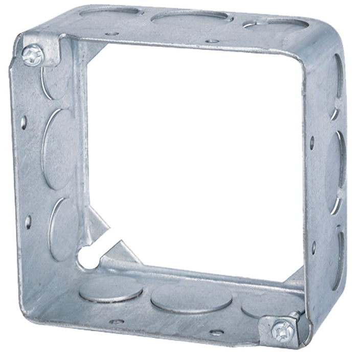 MORRIS 4 Inch Drawn And Welded Steel Box Extension 1-1/2 Inch Deep With 1/2 Inch Knockout (M204E)