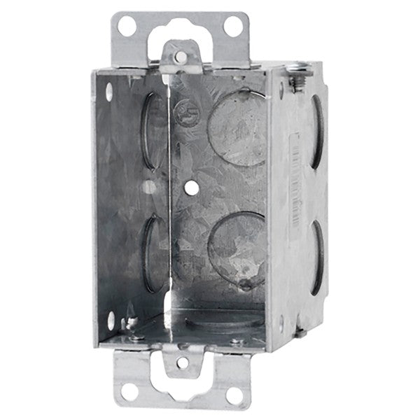 MORRIS M596S 3 X 2 X 2-1/2 Inch Gangable Switch Box Without Clamps ...