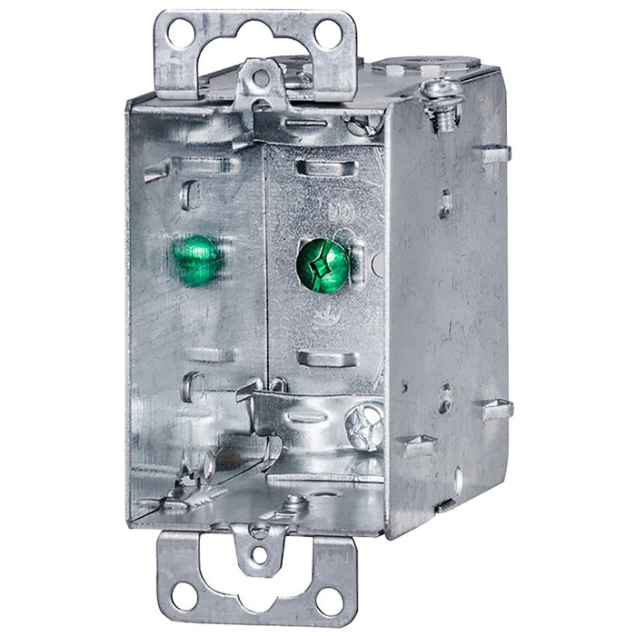 MORRIS 3 X 2 X 3 Inch Gangable Switch Box With NM Clamps (M600S)