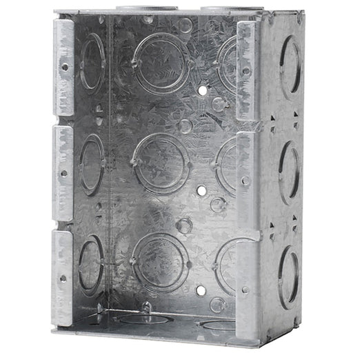 MORRIS 3-Gang Welded Masonry Box 2-1/2 Inch Deep (M697M)