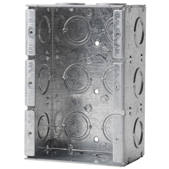 MORRIS 3-Gang Welded Masonry Box 2-1/2 Inch Deep (M697M)