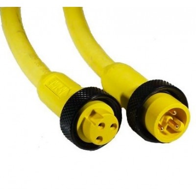 Remke Mini-Link Cable Assembly PVC Male/Female 3-Pole 2 Foot 16 AWG (103G0020AP)