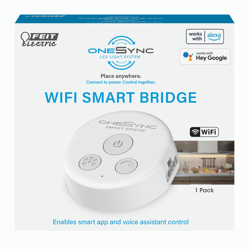 Feit Electric OneSync Under Cabinet Smart Bridge For Voice And App Control 12-Pack (UCL/WIFI/12)