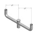 Maxlite 103182 Bullhorn Bracket 2-3/8 Inch Steel 2 Arms At 180 Degrees Bronze (PL-BB218-B)