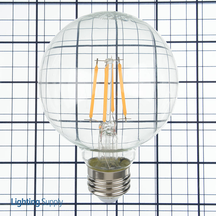 Maxlite 103744 Enclosed Filament 4.5W G25 Dimmable 2700K LED Lamp (EF4.5G25D27)