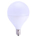 Maxlite 104065 5W LED G16.5 Lamp Dimmable 90 CRI 2700K 350Lm 120V E12 Base Generation 3 (5G16.5DLED927/G3)