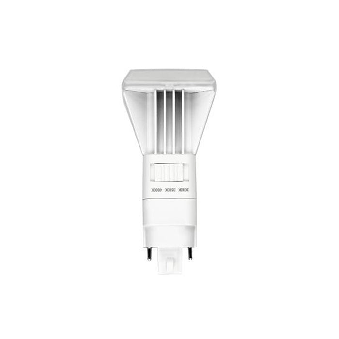 Maxlite 104734 9W LED PL Retrofit Lamp G24Q Vertical Directfit Ballast Compatible CCT Selectable 3000K/3500K/4000K Type A Non Dimming (9PLG24QVCS)