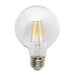 Maxlite 104845 Enclosed Filament 8.5W LED G25 Dimmable 90 CRI 2700K JA8 (EF8.5G25D927/JA8)