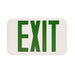 Maxlite 105542 Thin Exit Thermoplastic Green Letters White (EXT-GW)