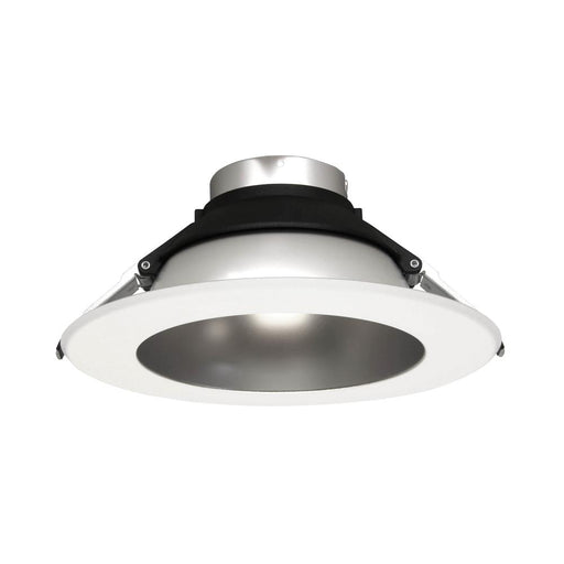 Maxlite 105946 RRC Series LED Downlight 4 Inch Matte Silver Round Reflector With White Trim (RRC4RMW)