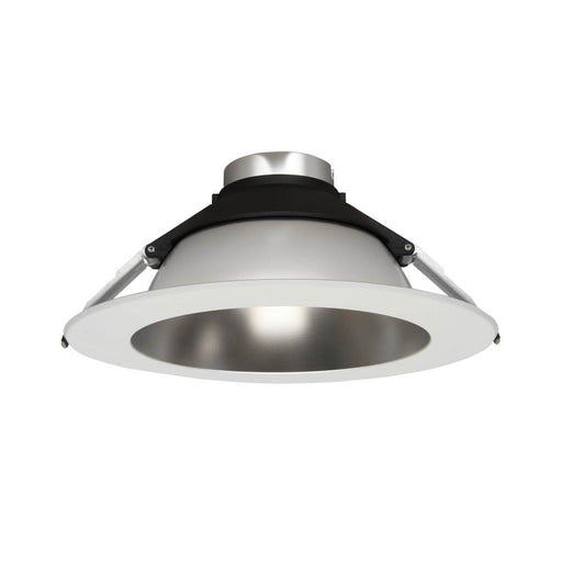Maxlite 105948 RRC Series LED Downlight 8 Inch Matte Silver Round Reflector With White Trim (RRC8RMW)