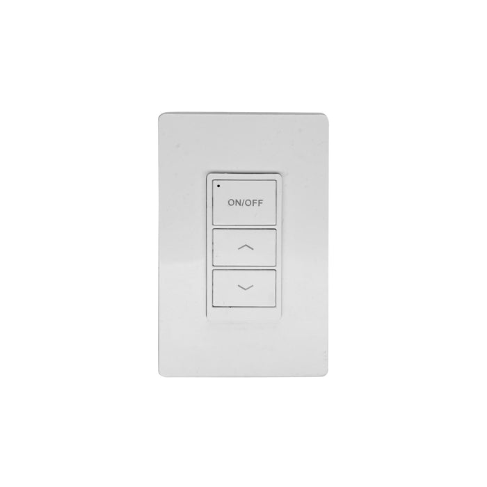 Maxlite 109111 Network Controls Bluetooth 3-Button Wall Switch White (WNS3-W)