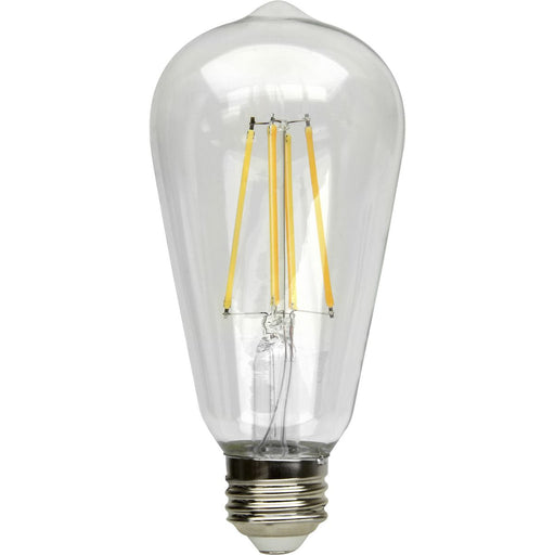 Maxlite 14098828 7W Filament ST19 90 CRI 2700K Dimmable JA8-Clear Glass (F7ST19DLED927/JA8)