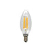 Maxlite 14099267 4W LED Filament B10 80 CRI 2700K Dimmable E12 (F4B10D27)