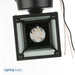 Maxlite 96974 Outdoor Fixture 12W LED LSD Ranch Lantern 2700K Black Finishes 80 CRI Etched Glass (ML4LS12SRLBK827)