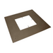 Maxlite 1409168 CPL Mpulse Series Aluminum Beauty Plate For 15-Inch X 15 Inch Square Holes Bronze (CPL-15SQ-PLATE)