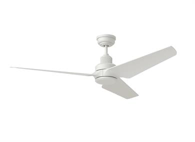 Generation Lighting Ruhlmann 52 Inch LED Ceiling Fan Matte White Finish (3RULSM52RZWD)