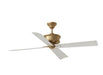 Generation Lighting Subway 56 Inch Ceiling Fan Hand Rubbed Antique Brass Finish (4SBWR56HAB)