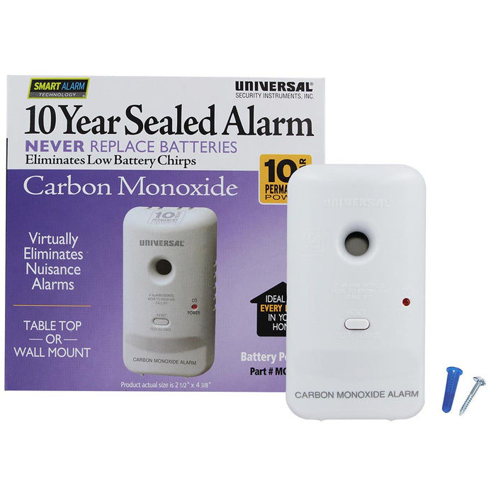 USI Carbon Monoxide Smart Alarm With 10-Year Sealed Battery (MC304SB)