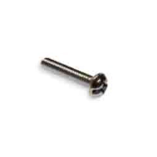 Metallics 10-24 X 3 Inch Round Head Slotted Machine Screw Steel Zinc-100 Per Jar (JRM127SLT)