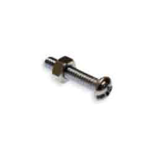 Metallics 10-243/16 Inch X 3/4 Round Head Combination Stove Bolt Zinc-100 Per Pack (RSB92)