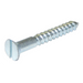 Metallics 10 X 1-1/2 Flat Head Slotted Wood Screw Steel-Zinc-100 Per Jar (JFW138)