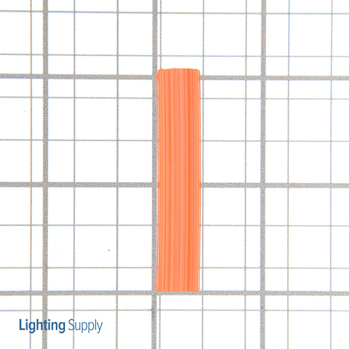 Metallics 16-5/16 2 Inch Orange Collarless Vinyl Wall Anchor-50 Per Jar (J1115)