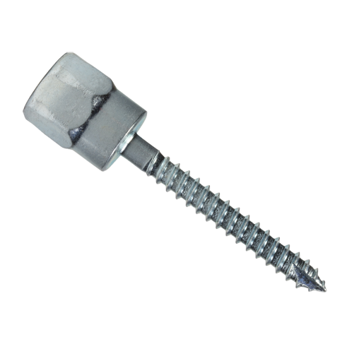 Metallics 5/16 X 2-1/2 Vertical Wood Rod Hanger For 3/8-16 Inch Threaded Rod Type 17 Point Use RND62 Driver-25 Per Jar (JRWV37212)