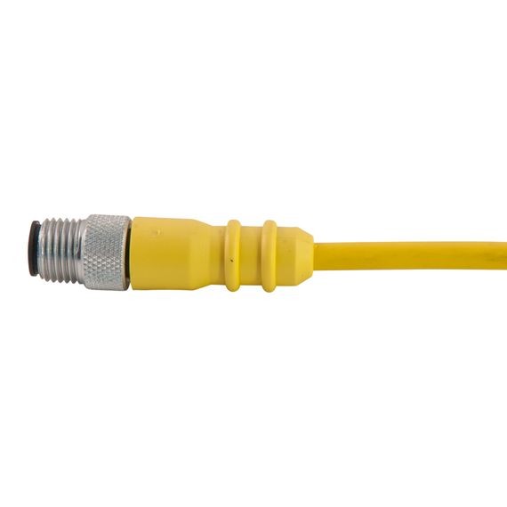 Remke Dual Key Micro-Link Plug Assembly PVC Male 4-Pole 16.4 Foot 22 AWG (204E0164T)